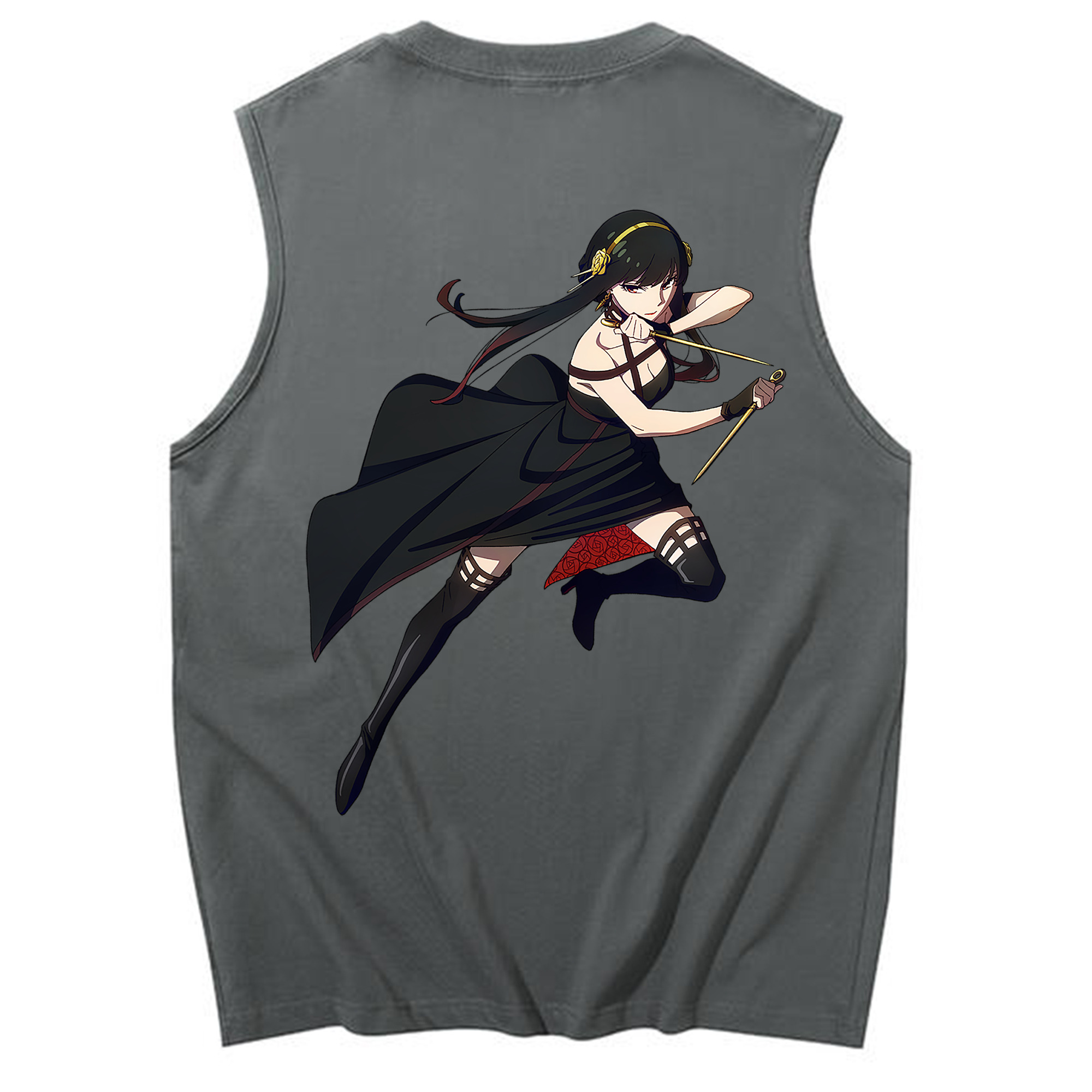 （画像用） SPY×FAMILY间谍家家酒 コットン100％タンクトップ（背面プリント）